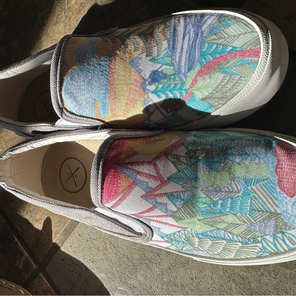 Colorful Slip-On Sneakers